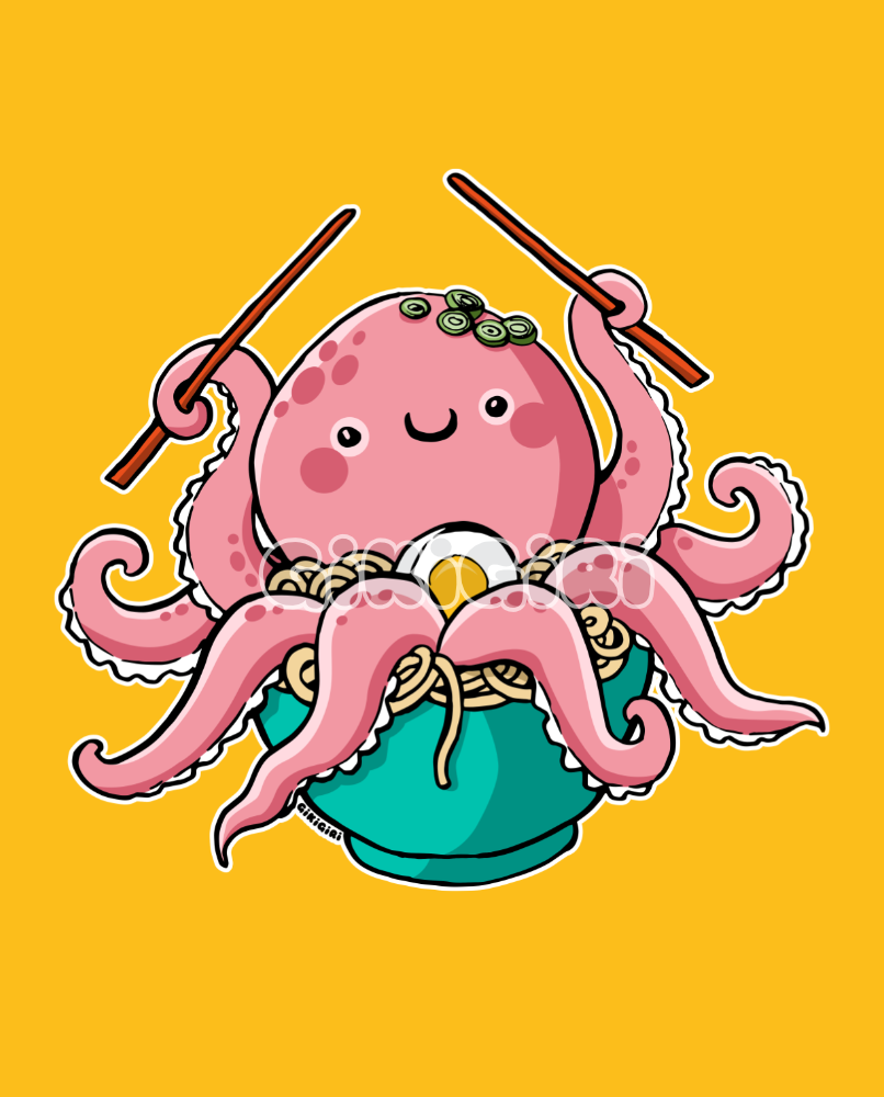 Tako Udon Octopus Noodles